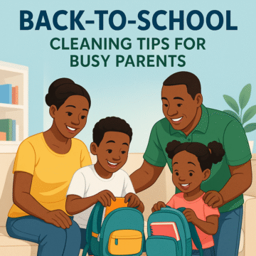 Back-to-School Cleaning Tips for Busy Parents 
