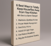 6 best ways to totally keep houseflies away from your kitchen, 4th one is a game changer.