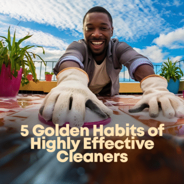 5 Golden Habits of Highly Effective Cleaners 