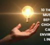 10 Things You Must Know Before You Choose Your Career in Environmental Industry