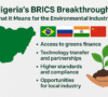 Nigeria’s BRICS Breakthrough: What It Means for the Environmental Industry