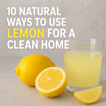 10 Natural Ways to Use Lemon for a Clean Home 