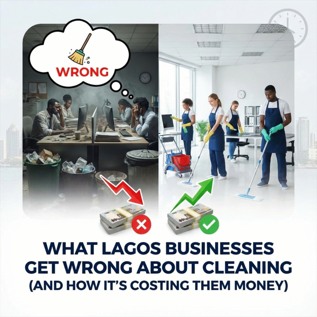 What Lagos Businesses Get Wrong About Cleaning (And How It’s Costing Them Money)
