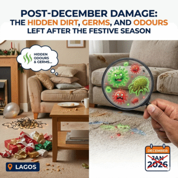 Post-December Damage: The Hidden Dirt, Germs, and Odours Left After the Festive Season 