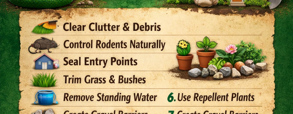 10 Natural Ways to Keep Snakes Off Your Premises