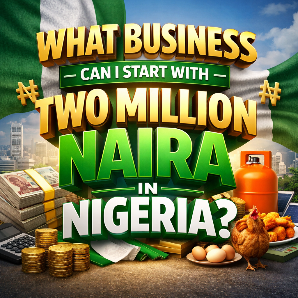 What Business Can I Start with Two Million Naira in Nigeria