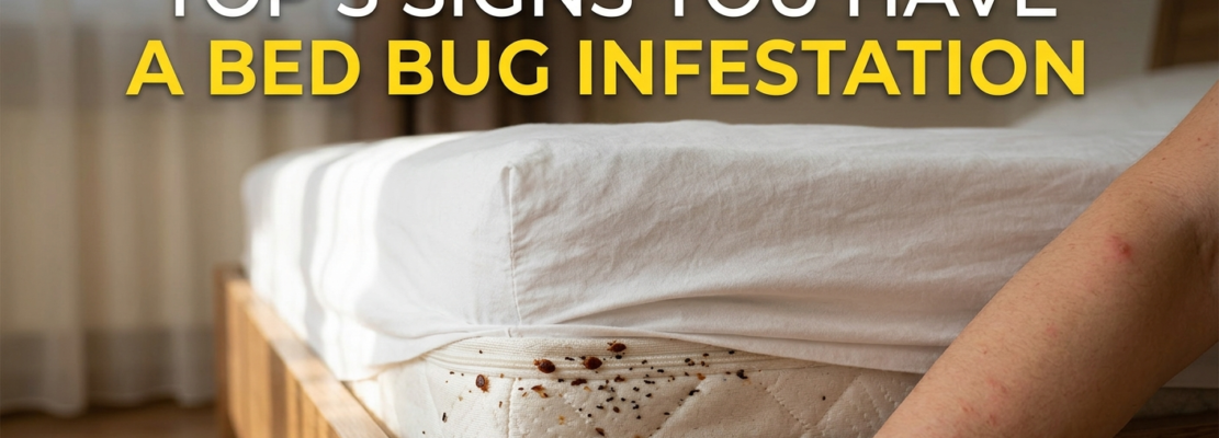 Top 5 Signs You Have a Bed Bug Infestation in Your Home