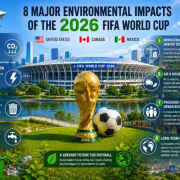 8 Major Environmental Impacts of the 2026 FIFA World Cup 